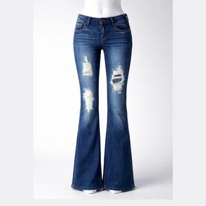 Y2K Vintage Machine Low Rise Bootcut Jeans – NWT – Size 31